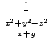 $\displaystyle \sqrt{x^2+\sqrt[3]{y}}
$